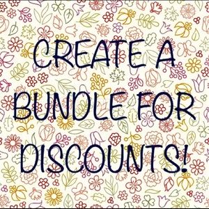 Create a bundle for huge discounts!